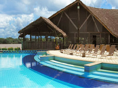 Pakaas Palafita Lodge Guayaramerim Bagian luar foto